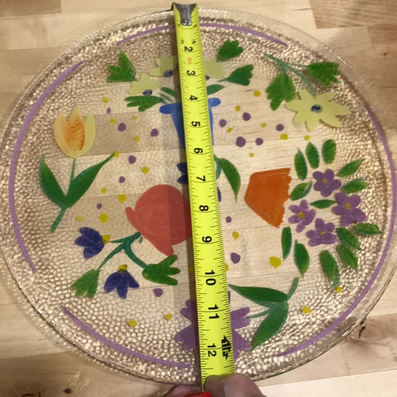 🎁 New Hand painted plate for cake - Picture 3 of 4